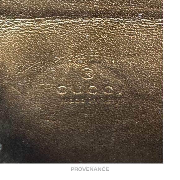 🔴 Gucci Key Chain Zip Card Wallet - Bronze MicroGuccissima - Picture 8 of 9
